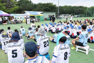 민경선 시장 ‘2026 고양특례시장배 전국 우수초청 족구대회’서 축사
