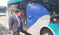 김운남 고양특례시의회 의장, 자율주행버스 ‘I’M고래’현장 점검… 스마트시티 도약 준비