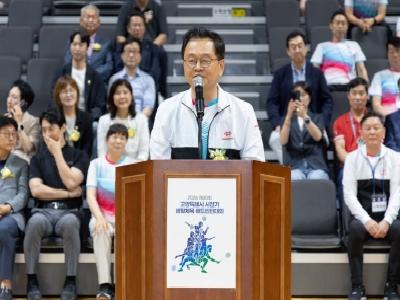 민경선 고양시장, 2026년 고양특례시장기 배드민턴대회서 축사