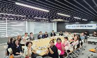 검단구의회, 검단고등학교 체육관 재건축 현장 방문