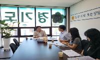 윤충식 도의원,  대진TP와 그린바이오산업 육성사업 예산 확보 방안 논의