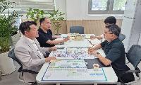 검단구의회 김남원 의장, 마전동 무더위쉼터 방문
